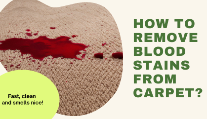 How to Remove Blood Stains from Carpet?